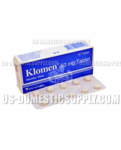 KLOMEN (Clomiphene Citrate, CLOMID) 50mg 10tabs, KOCAK Farma Turkey KLOMEN (Clomiphene Citrate, CLOMID) 50mg 10tabs, KOCAK Farma Turkey