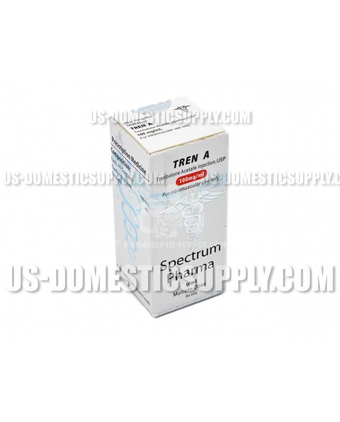 Tren A (Trenbolone Acetate) 100mg/1ml 10ml vial, Spectrum Pharma