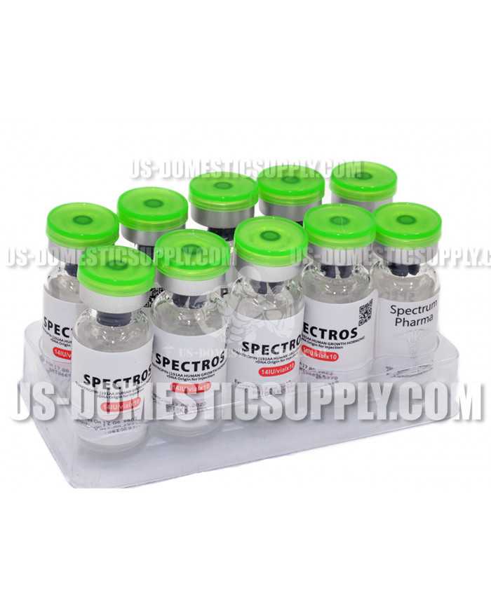 Spectros (HGH - Human Growth Hormone) 14IU per vial 10 vials, Spectrum