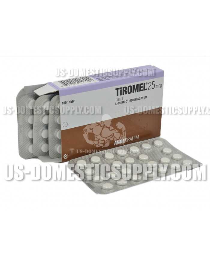 Tiromel (T3) 25mcg 100tabs Abdi Ibrahim, Turkey