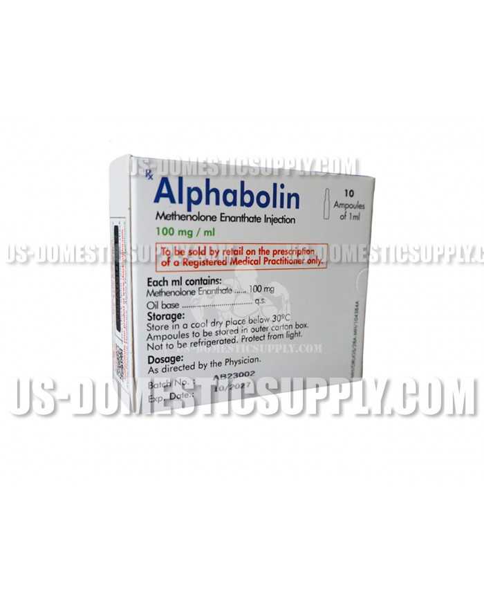 Alphabolin (PRIMOBOLAN) 100mg/1ml 10 amps, Alpha Pharma