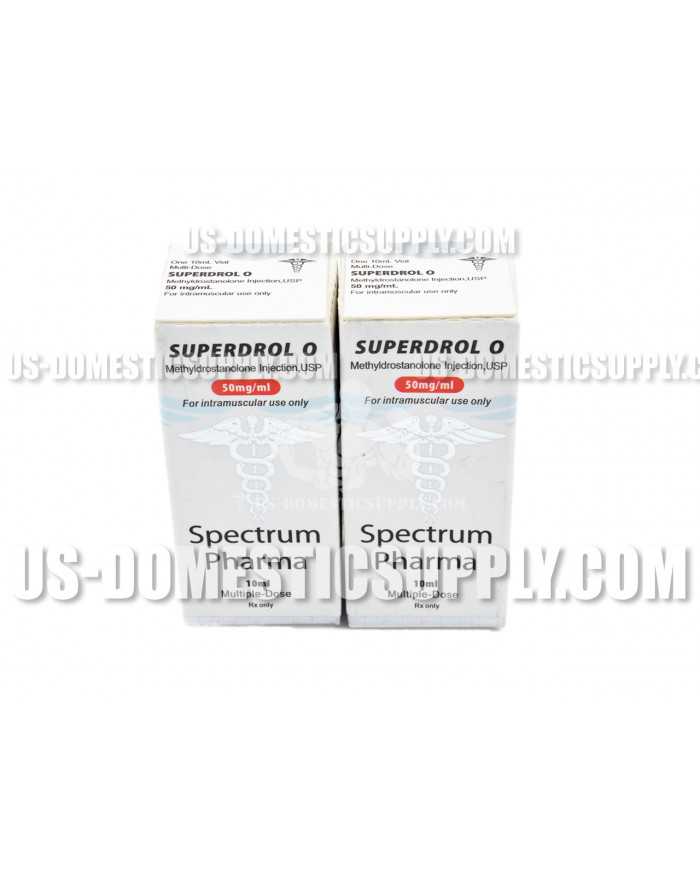 Superdrol (Methyldrostanolone base) 50mg/1ml 10ml vial Spectrum Pharma