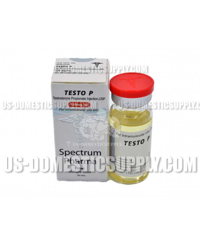 Testo P (Testosterone Propionate) 100mg/1ml 10ml vial, Spectrum Pharma Testo P (Testosterone Propionate) 100mg/1ml 10ml vial, Spectrum Pharma