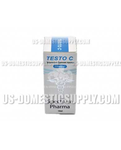 Testo C (Testosterone Cypionate) 250mg/1ml 10ml vial, Spectrum Pharma Testo C (Testosterone Cypionate) 250mg/1ml 10ml vial, Spectrum Pharma