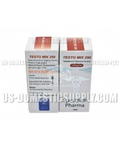 Testo Mix (Sustanon 250 - Testosterone blend) 250mg/1ml 10 ml Spectrum Pharmaceuticals Testo Mix (Sustanon 250 - Testosterone blend) 250mg/1ml 10 ml Spectrum Pharmaceuticals