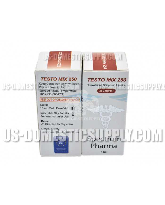 Testo Mix (Sustanon 250 - Testosterone blend) 250mg/1ml 10 ml Spectrum Pharmaceuticals