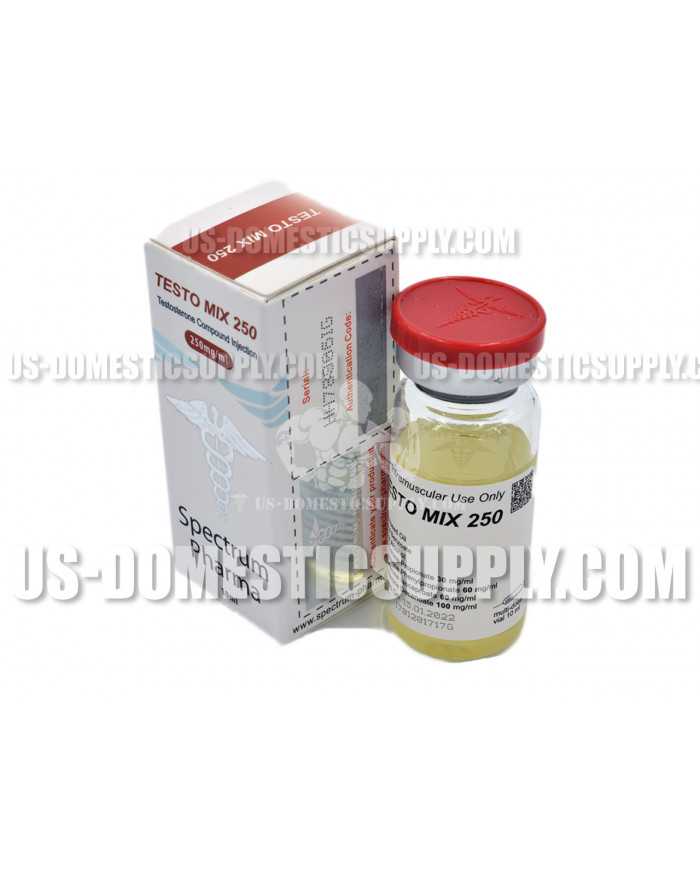 Testo Mix (Sustanon 250 - Testosterone blend) 250mg/1ml 10 ml Spectrum Pharmaceuticals