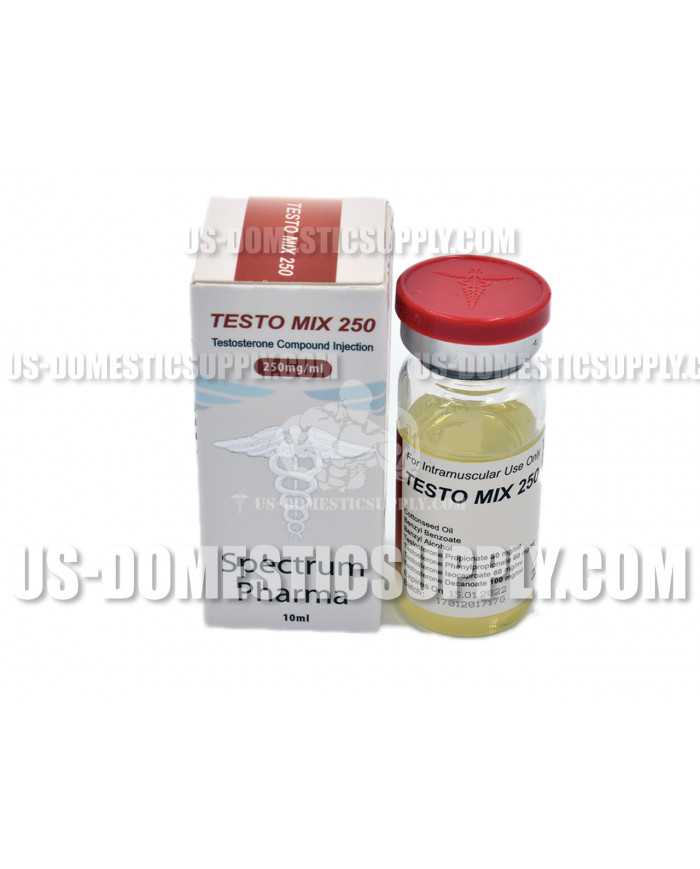 Testo Mix (Sustanon 250 - Testosterone blend) 250mg/1ml 10 ml Spectrum Pharmaceuticals