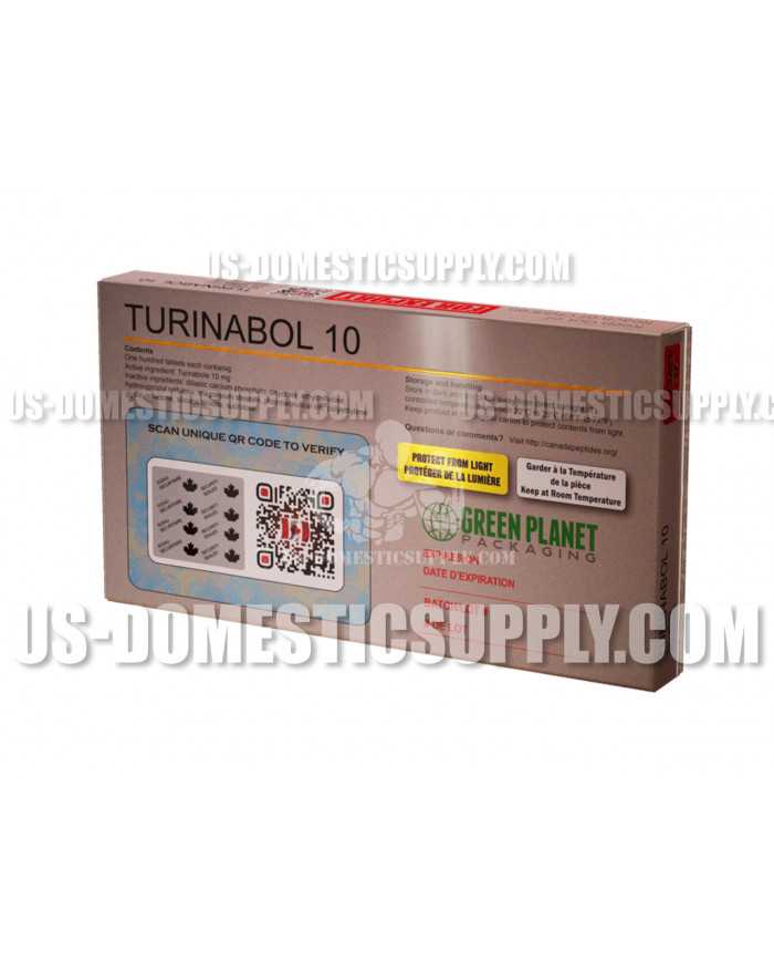 TURINABOL (4-CHLORODEHYDROMETHYLTESTOSTERONE) 10MG 100TABS CANADA PEPTIDES
