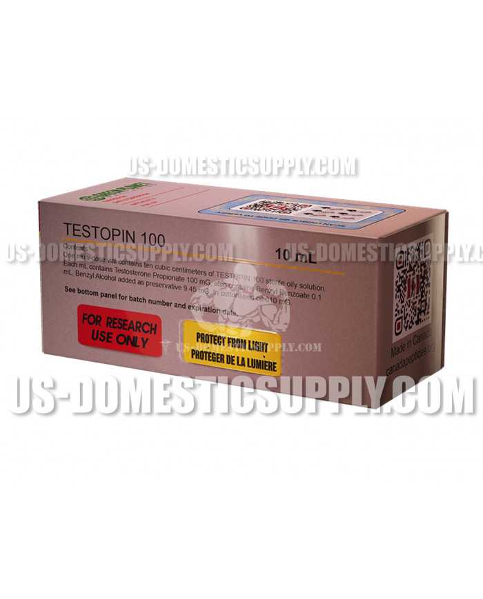Testopin (Testosterone Propionate) 100mg/1ml 10ml Canada Peptides