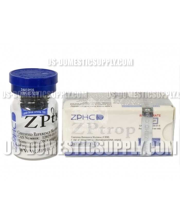 ZPTROP (HGH - HUMAN GROWTH HORMONE) 100IU PER VIAL 1 VIAL, 100iu ZPHC