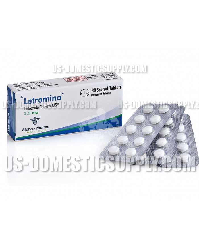 Letromina (Letrozole) 2.5mg 30tabs, Alpha Pharma