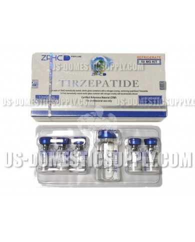 Tirzepatide 5 vials of 10mg each 50mg kit ZPHC