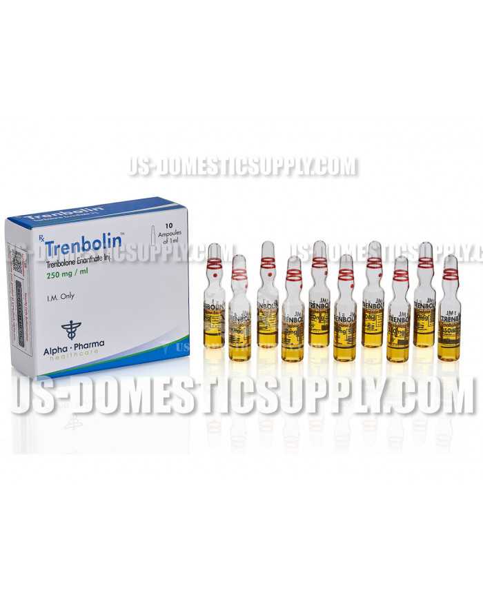 Trenbolin (Trenbolone Enanthate) 250mg/1ml, 10 amps, AlphaPharma Trenbolin (Trenbolone Enanthate) 250mg/1ml, 10 amps, AlphaPharma