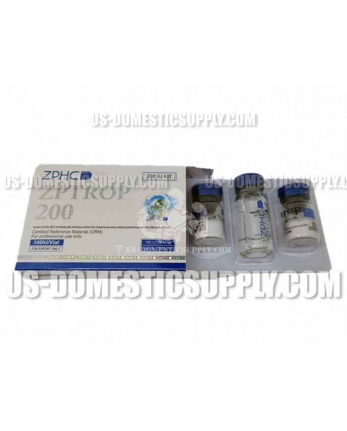 ZPTROP (HGH - HUMAN GROWTH HORMONE) 100IU PER VIAL 2 VIALs, 200iu kit ZPHC ZPTROP (HGH - HUMAN GROWTH HORMONE) 100IU PER VIAL 2 VIALs, 200iu kit ZPHC