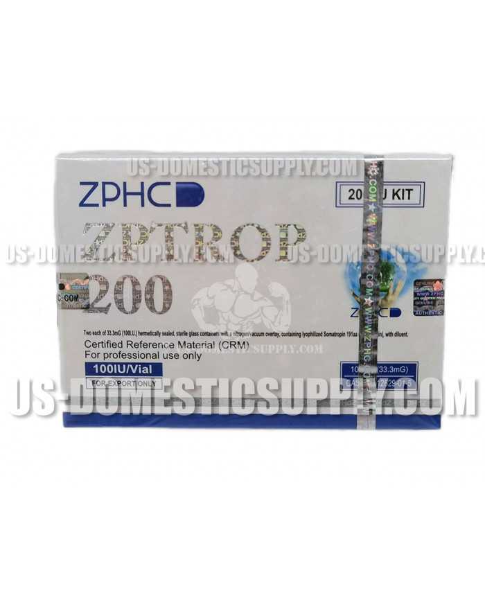 ZPTROP (HGH - HUMAN GROWTH HORMONE) 100IU PER VIAL 2 VIALs, 200iu kit ZPHC ZPTROP (HGH - HUMAN GROWTH HORMONE) 100IU PER VIAL 2 VIALs, 200iu kit ZPHC