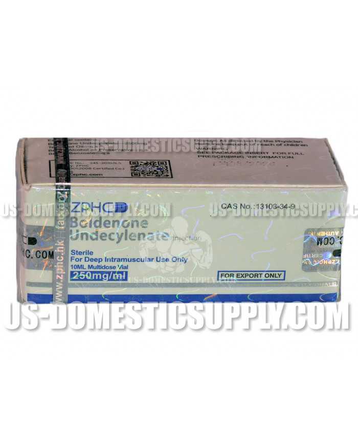 Boldenone Undecylenate 250mg/ml, 10ml ZPHC