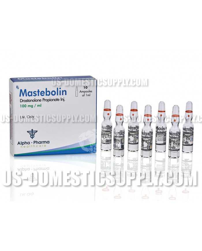 Mastebolin (Drostanolone) 100mg/1ml 10amps, Alpha Pharma