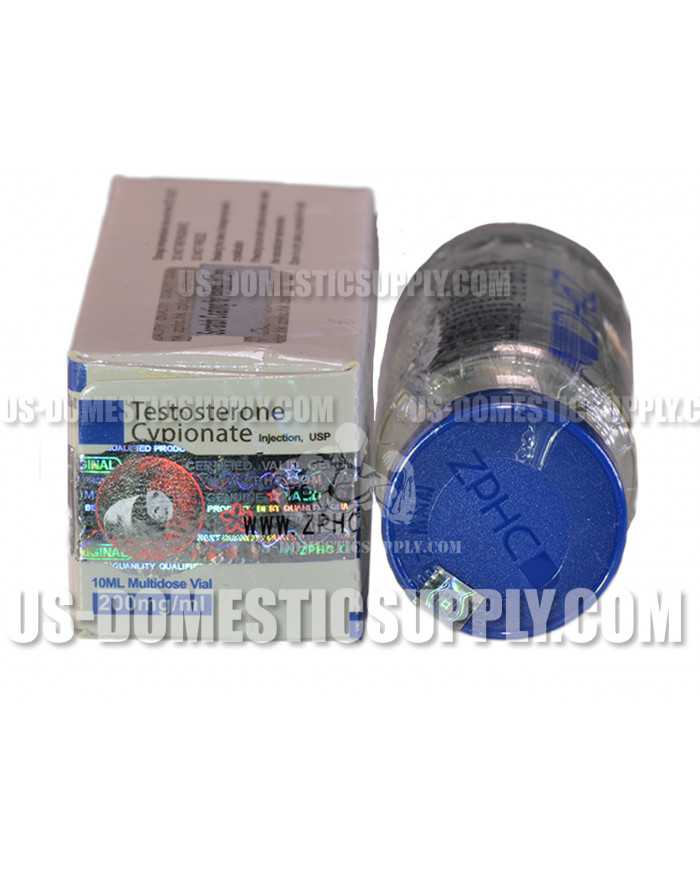 Testosterone Cypionate 250mg/1ml, 10ml vial, ZPHC