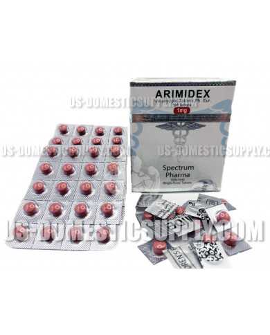 SPECTRUM ARIMIDEX (ANASTROZOLE) 1MG 100 TABS