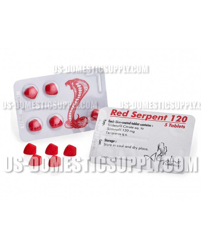 Red Serpent Sildenafil Tablets 120 mg