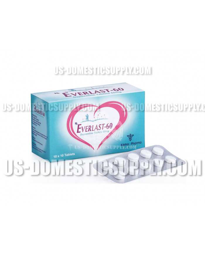 Everlast (DAPOXETINE) 60mg 10tabs Alpha Pharma