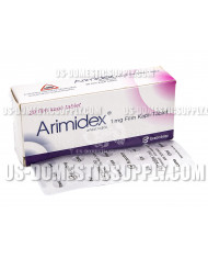Arimidex (Anastrozole) 1mg, 28tabs, AstraZeneca Arimidex (Anastrozole) 1mg, 28tabs, AstraZeneca