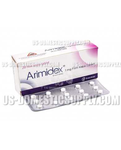 Arimidex (Anastrozole) 1mg, 28tabs, AstraZeneca Arimidex (Anastrozole) 1mg, 28tabs, AstraZeneca