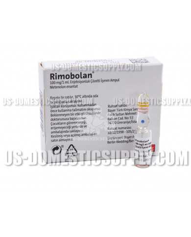 Rimobolan (Methenolone Enanthate) 100mg/1ml 1amp Bayer Turkey