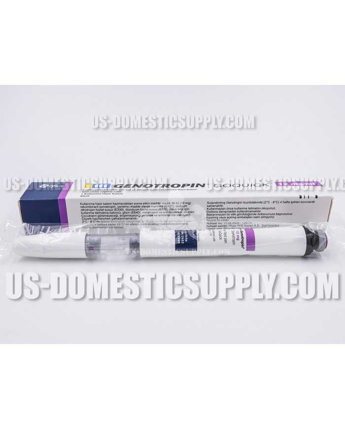 Genotropin 12mg 36iu (Somatropin) HGH pen Pfizer