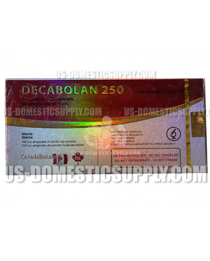 Decabolan (Nandrolone Decanoate) 250mg/1ml 10 amps Canada Biolabs