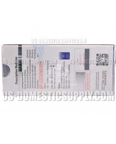 Testo Mix (Sustanon 250 - Testosterone blend) 250mg/1ml 10amps Spectrum Pharmaceuticals