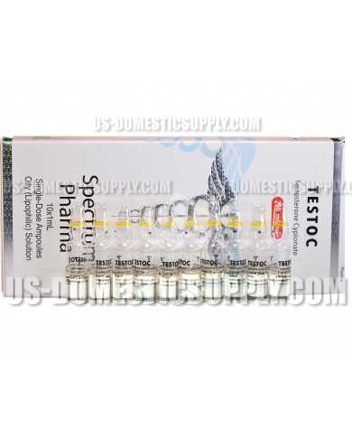 Testo C (Testosterone Cypionate) 200mg/1ml 10amps Spectrum Pharma