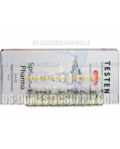 Testen (Testosterone Enanthate) 300mg/1ml 10amps Spectrum Pharma Testen (Testosterone Enanthate) 300mg/1ml 10amps Spectrum Pharma