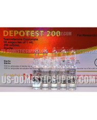 Depotest (Testosterone Cypionate) 200mg/1ml 10 amps Canada Biolabs