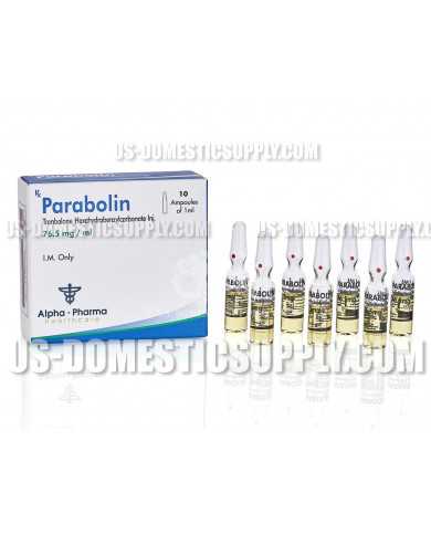 Parabolin (Trenbolone Hexahydrobenzylcarbonate) 76.5mg/1ml 10amps, Alpha Pharma Parabolin (Trenbolone Hexahydrobenzylcarbonate) 76.5mg/1ml 10amps, Alpha Pharma