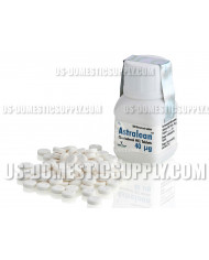 Astralean (Clenbuterol) 40mcg 100 tabs per bottle, Alpha Pharma