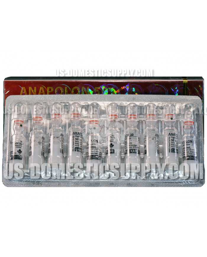 Anapolon (Anadrol) Oxymetholone 50mg/1ml 10amps Canada Biolabs
