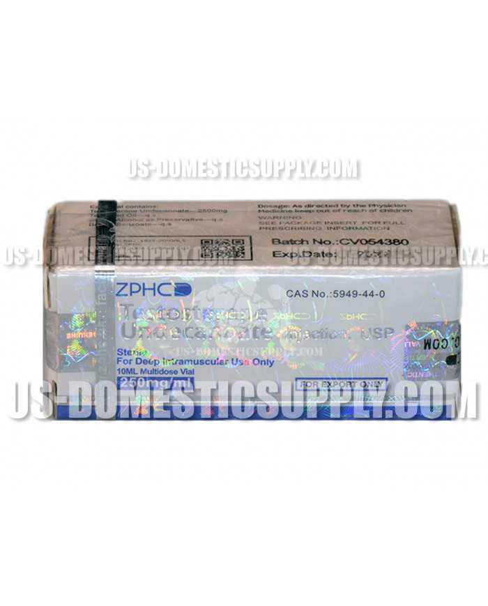 Testosterone Undecanoate (NEBIDO) 250mg/ml 10ml vial, ZPHC