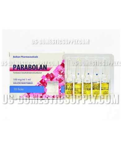 Parabolan (Trenbolone Hexahydrolbenzylcarbonate) 100mg/1ml 10 amps Balkan Pharmaceuticals