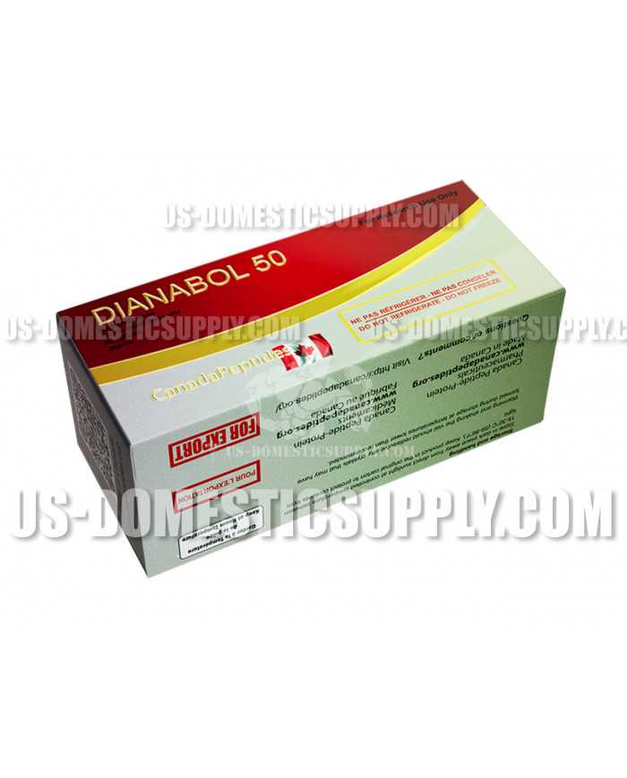 Dianabol (Methandienone) 50mg/1ml 10ml vial Canada Peptides