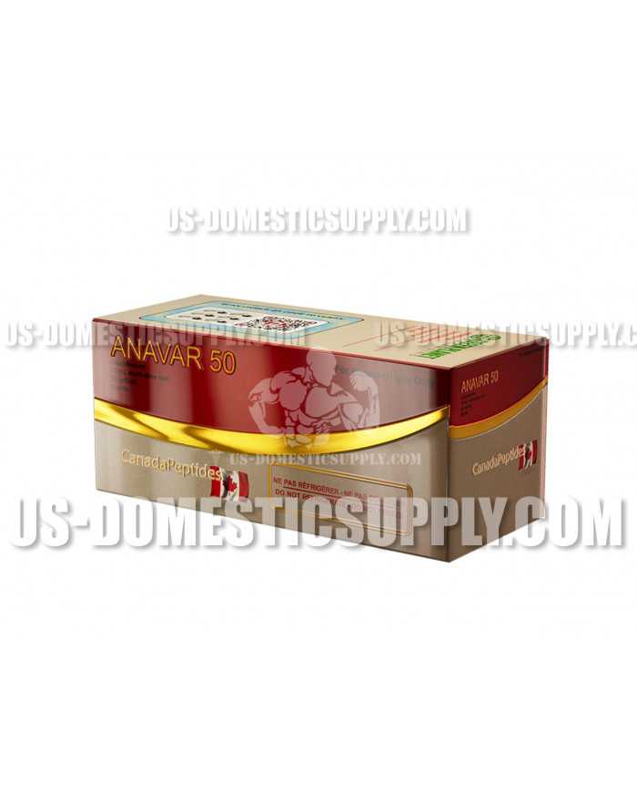 Anavar (Oxandrolone) 50mg/1ml 10ml vial Canada Peptides