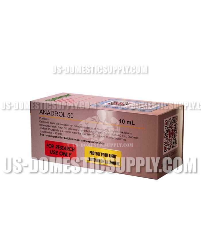 Anadrol (Oxymetholone) 50mg/1ml 10ml Canada Peptides