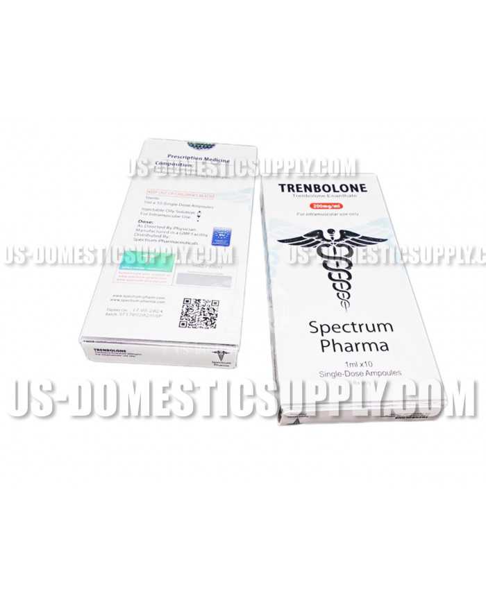 TRENBOLONE (TRENBOLONE ENANTHATE) 200MG/1ML 10AMPS SPECTRUM PHARMA