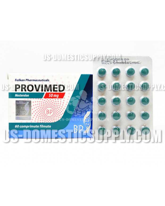 Provimed (Mesterolone) 50mg 20 tabs Balkan Pharmaceitucals Provimed (Mesterolone) 50mg 20 tabs Balkan Pharmaceitucals