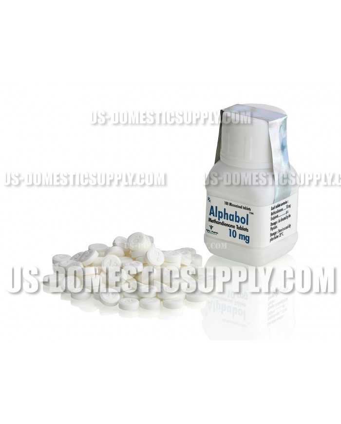 Alphabol (DIANABOL) 10mg 100tabs, Alpha Pharma
