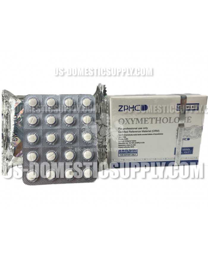 ZPHC Oxymetholone (Anadrol) 25mg 100 tablets ZPHC