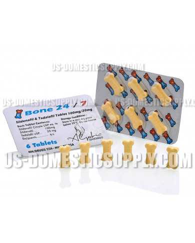 BONE (VIAGRA/cialis mix) 100mg+20mg 6 tablets ALPHA PHARMA