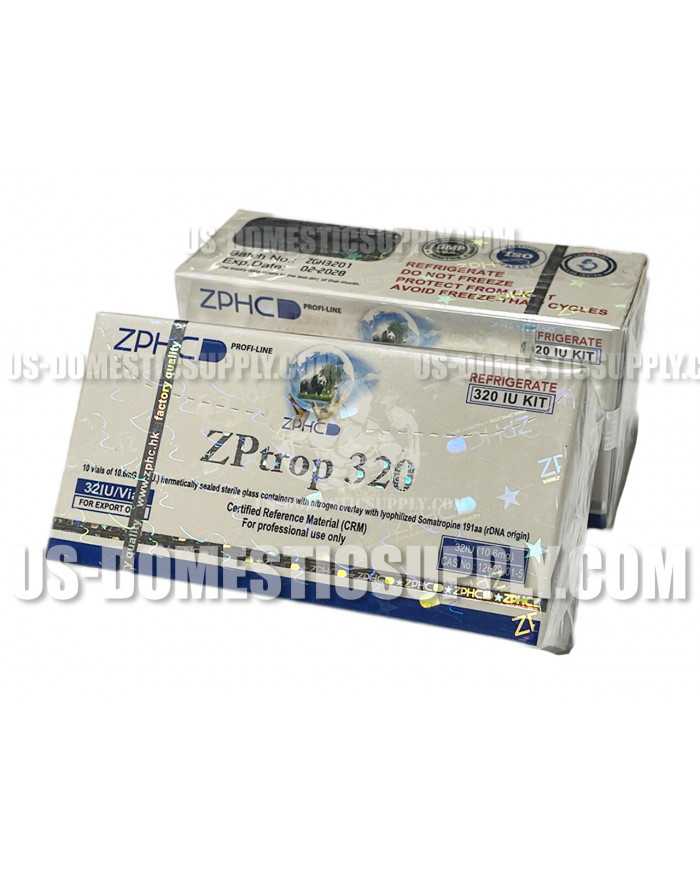ZPTROP (HGH - HUMAN GROWTH HORMONE) 32IU PER VIAL 10 VIALS, 320ui kit ZPHC