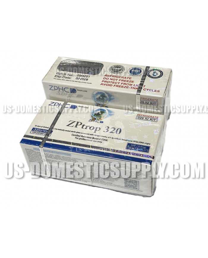 ZPTROP (HGH - HUMAN GROWTH HORMONE) 32IU PER VIAL 10 VIALS, 320ui kit ZPHC